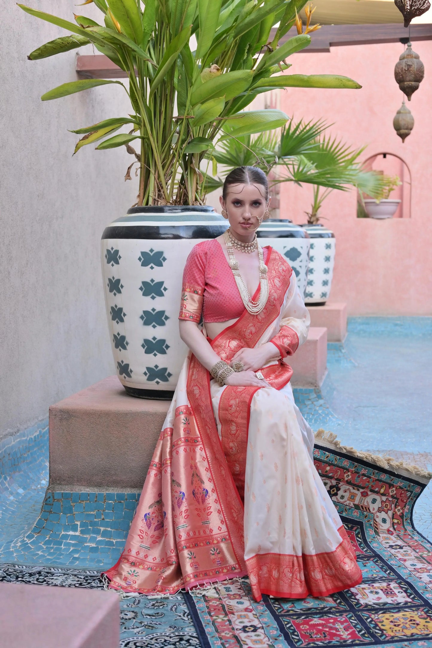 Soft Banarasi Silk Paithani Saree