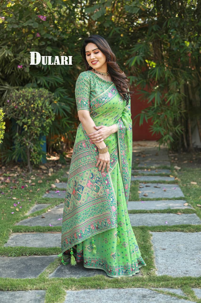 Pashmina soft Cotton Sarees
