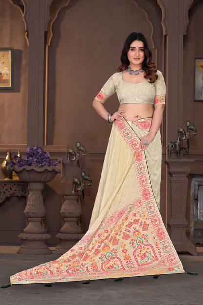 Nylon Designer Saree