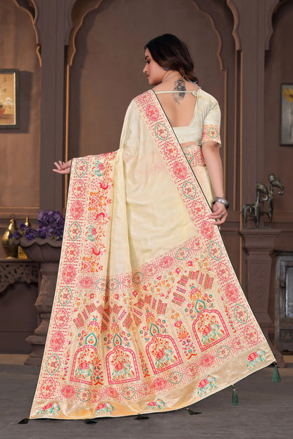 Nylon Designer Saree