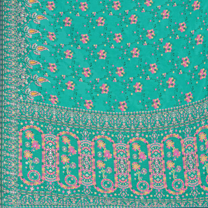 Nylon Designer Saree