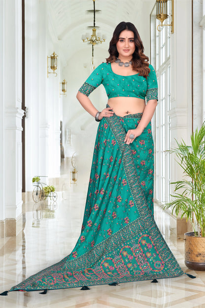 Nylon Designer Saree