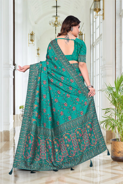 Nylon Designer Saree