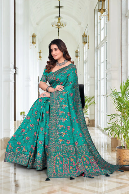 Nylon Designer Saree