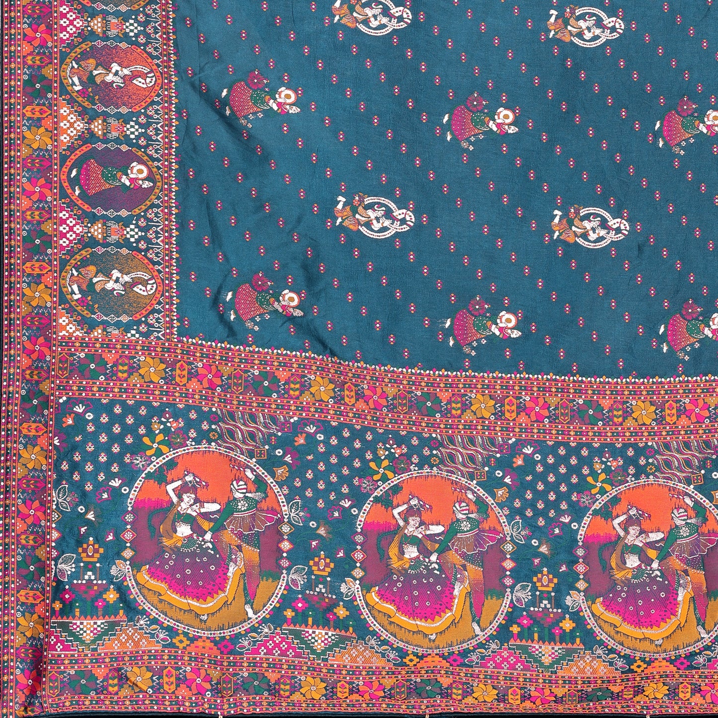 Nylon Designer Saree