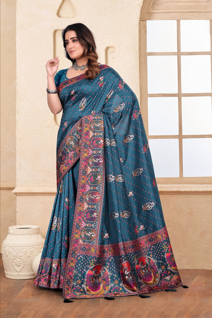 Nylon Designer Saree