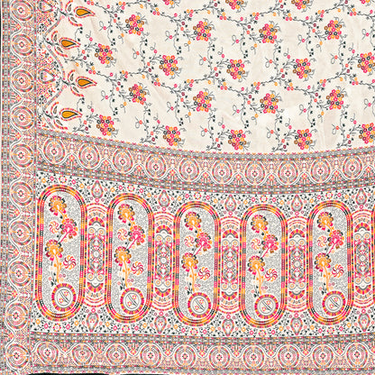 Embroidery Work Cotton Saree