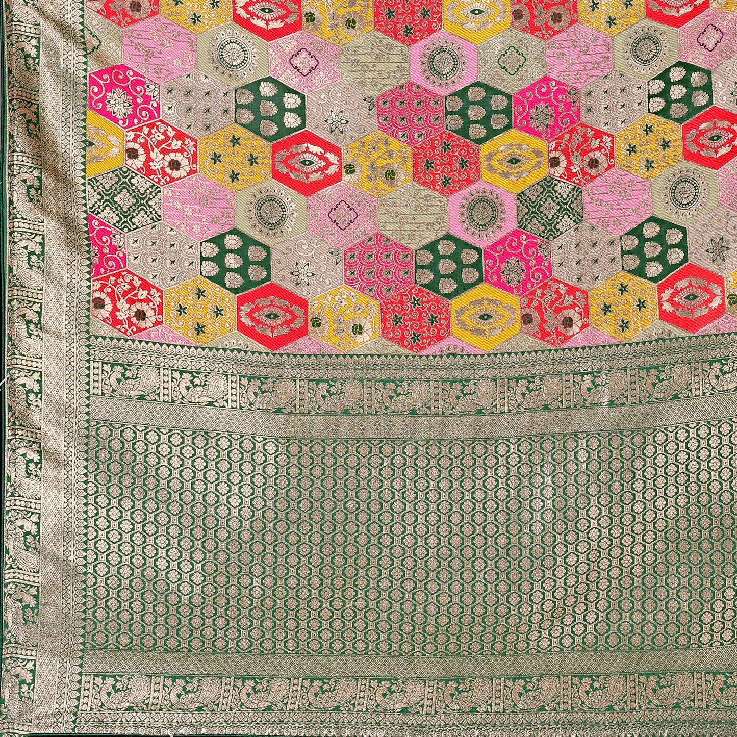 Embroidery Work Cotton Saree