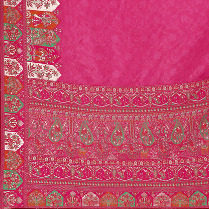 Embroidery Work Cotton Saree