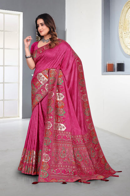 Embroidery Work Cotton Saree