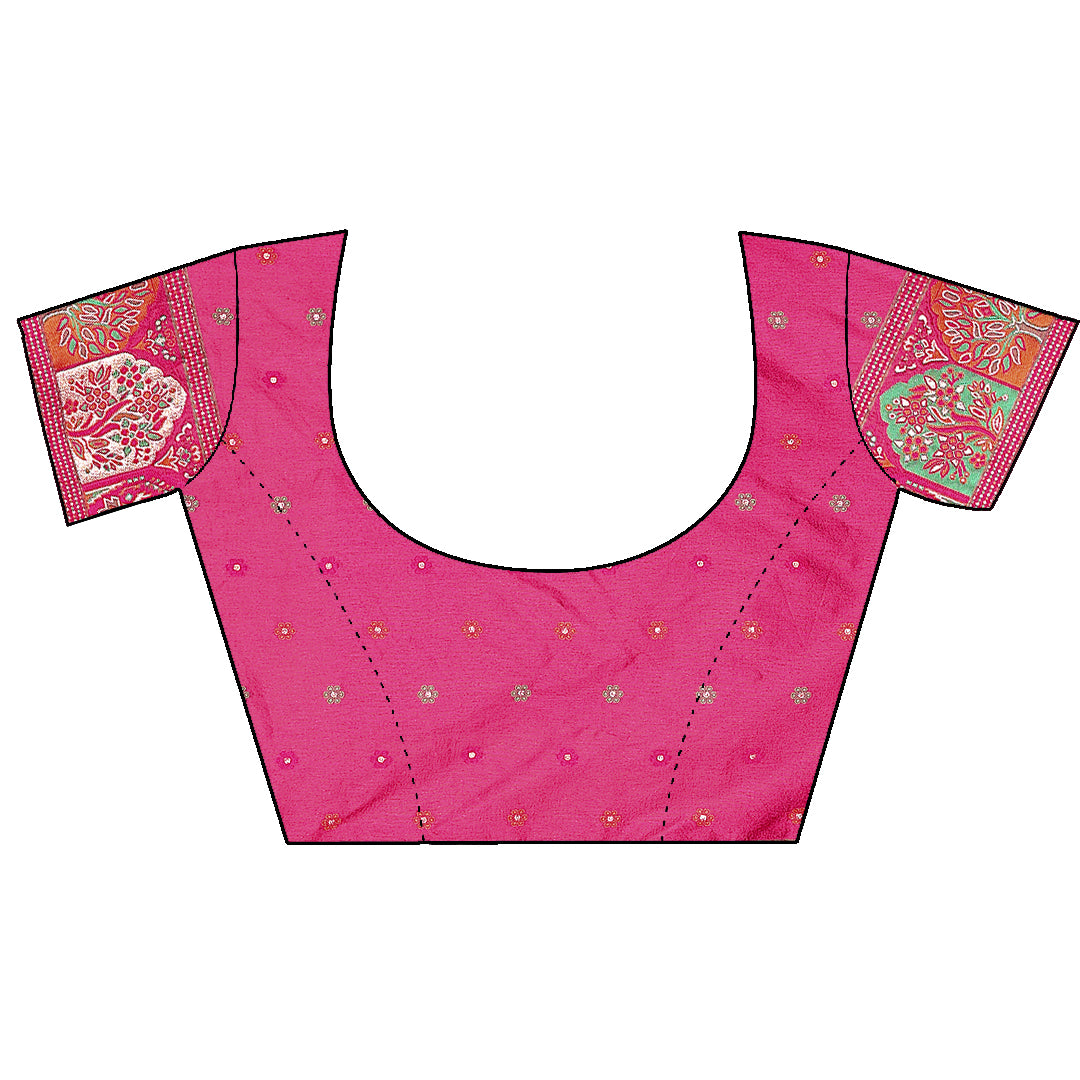 Embroidery Work Cotton Saree
