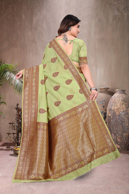 Braso Mill Print Saree