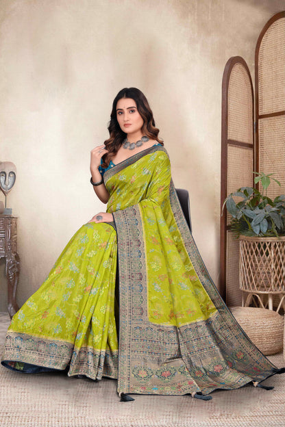 Braso Mill Print Saree