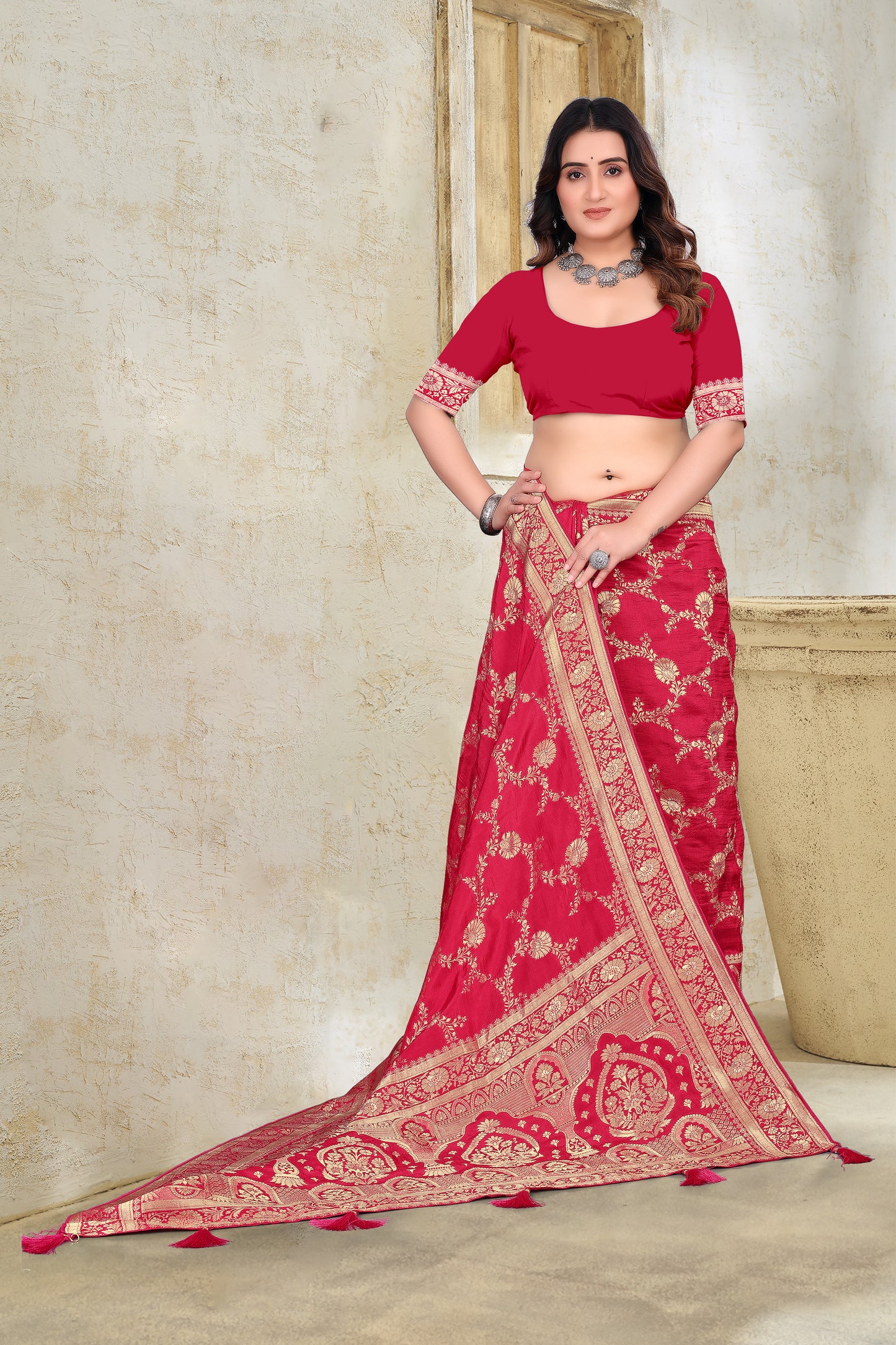 Viscos Sana Silk Saree