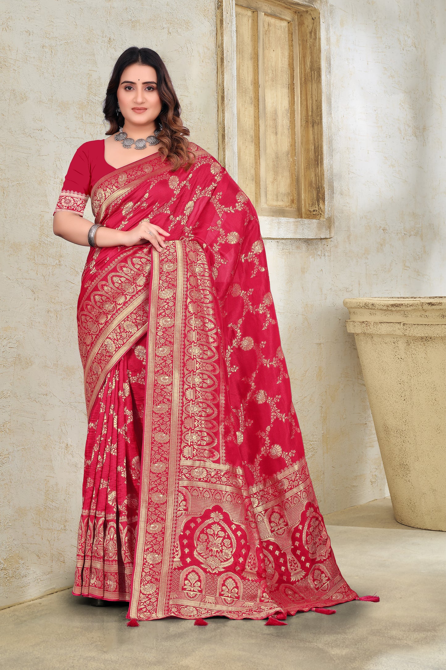 Viscos Sana Silk Saree