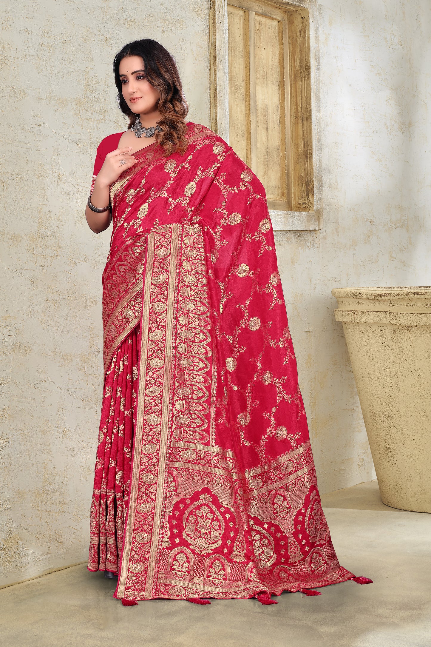 Viscos Sana Silk Saree