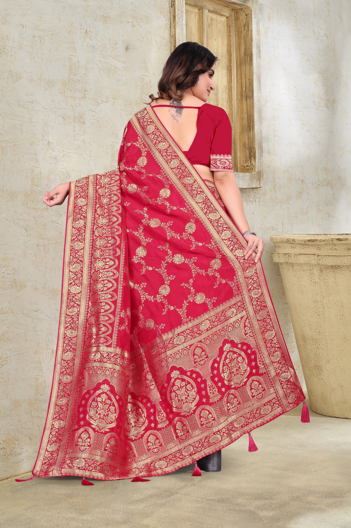 Viscos Sana Silk Saree