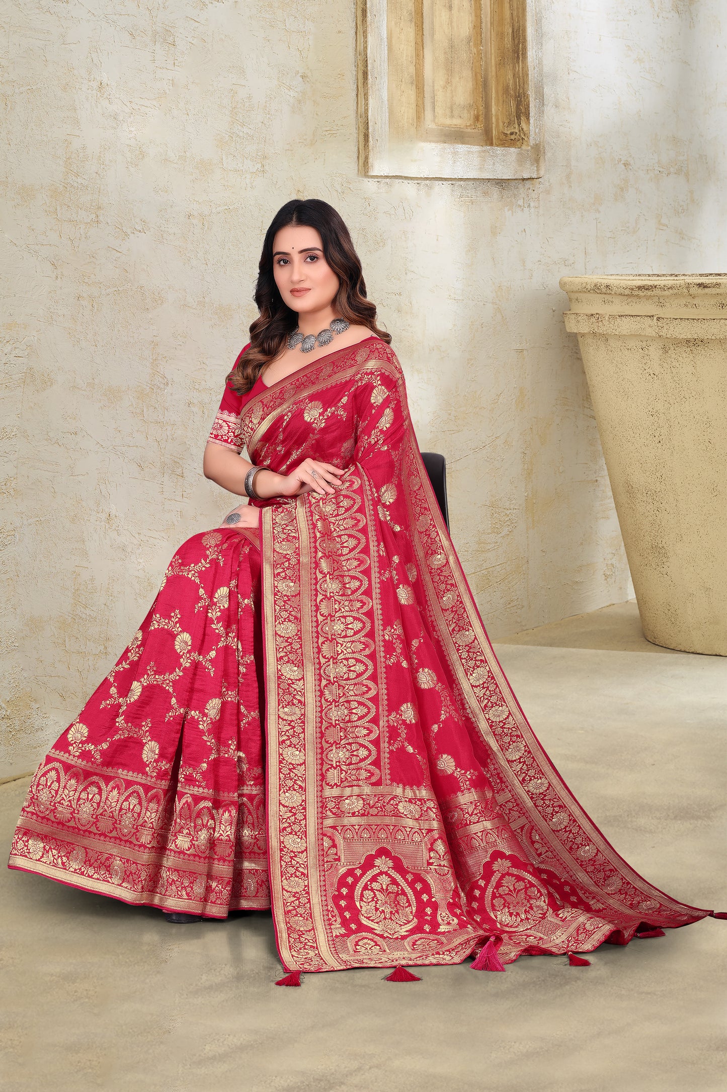 Viscos Sana Silk Saree