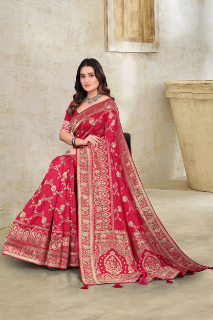 Viscos Sana Silk Saree