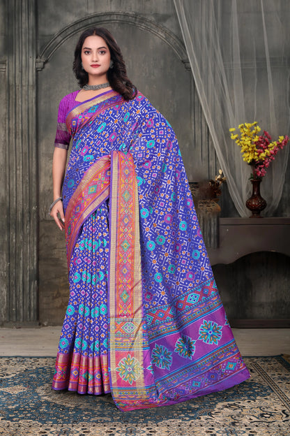 Designer Surti Patola Saree