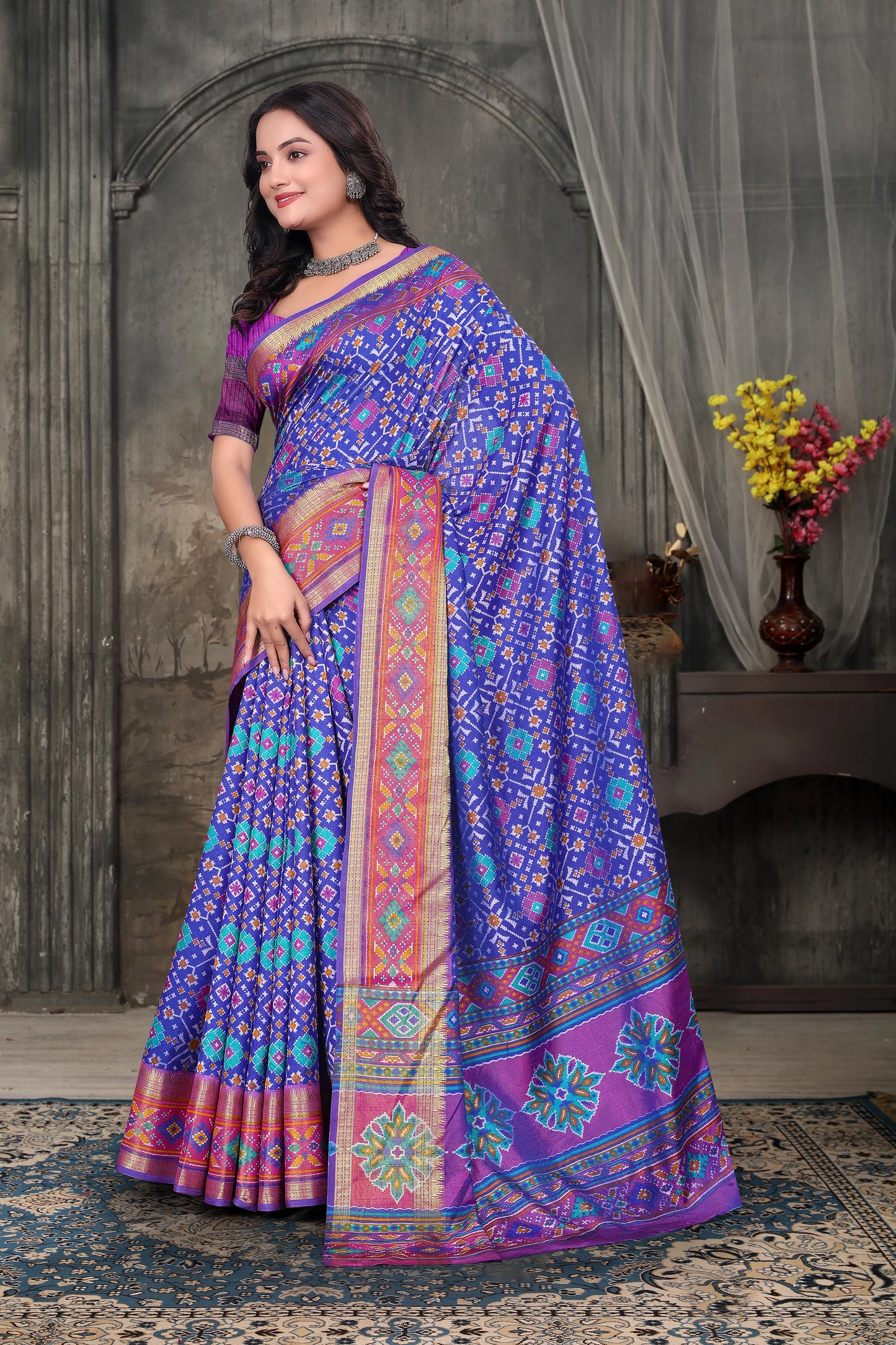 Designer Surti Patola Saree