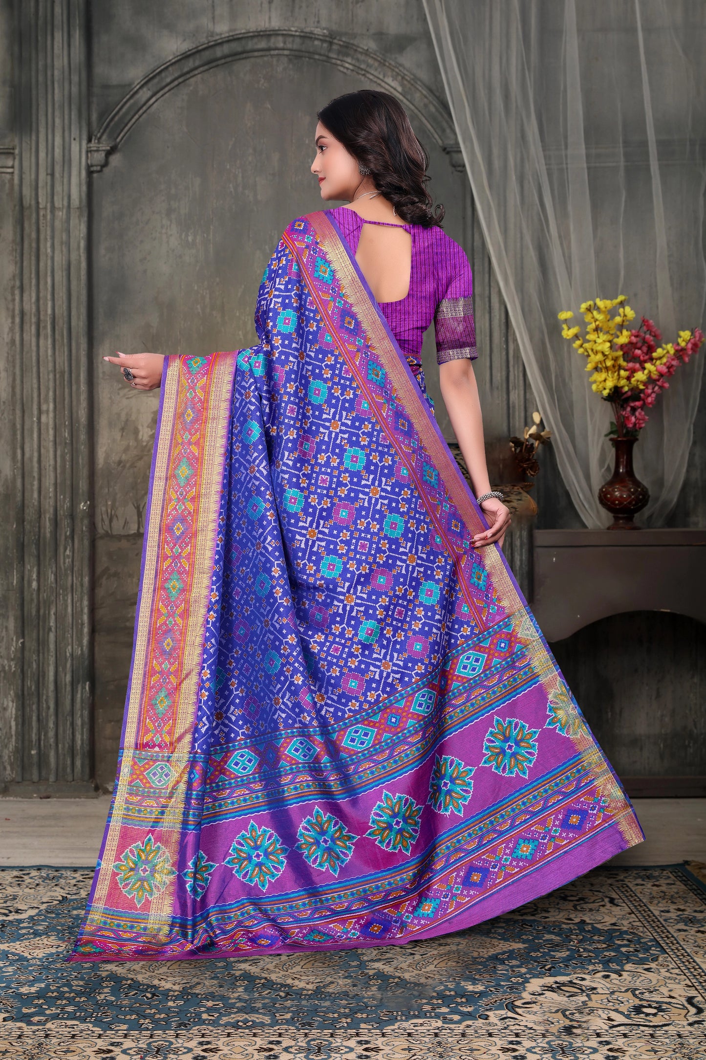 Designer Surti Patola Saree