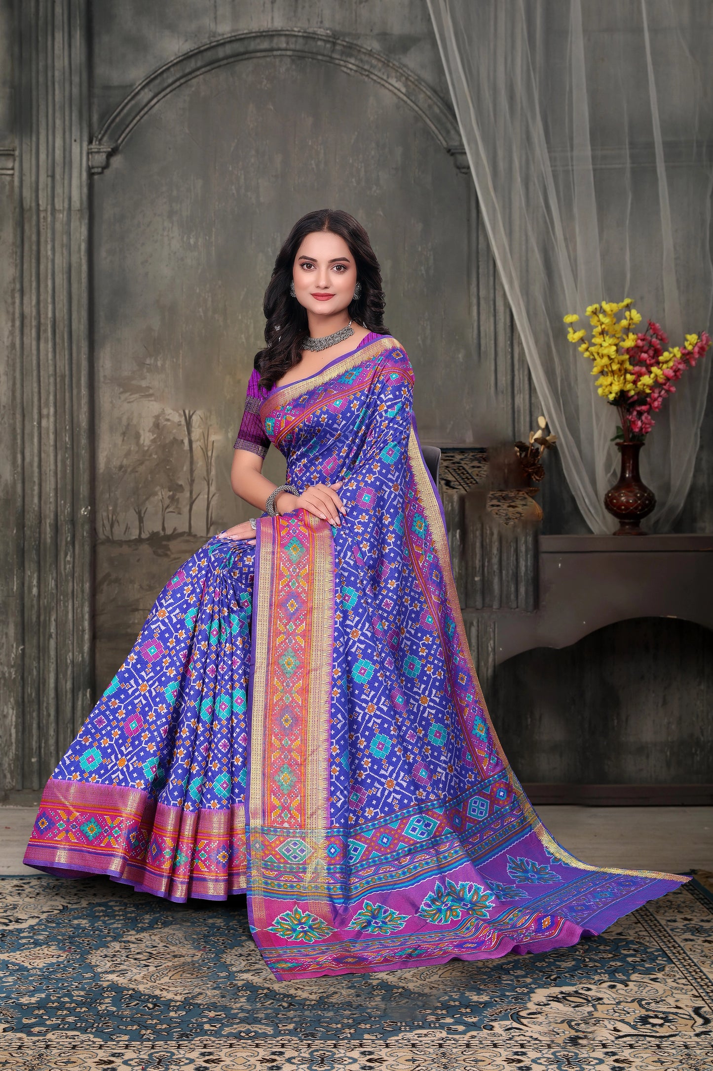 Designer Surti Patola Saree