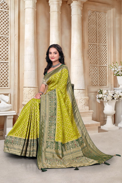 Makhmali Designer Silk Saree