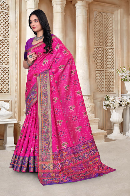 Surti Patola Sana Silk