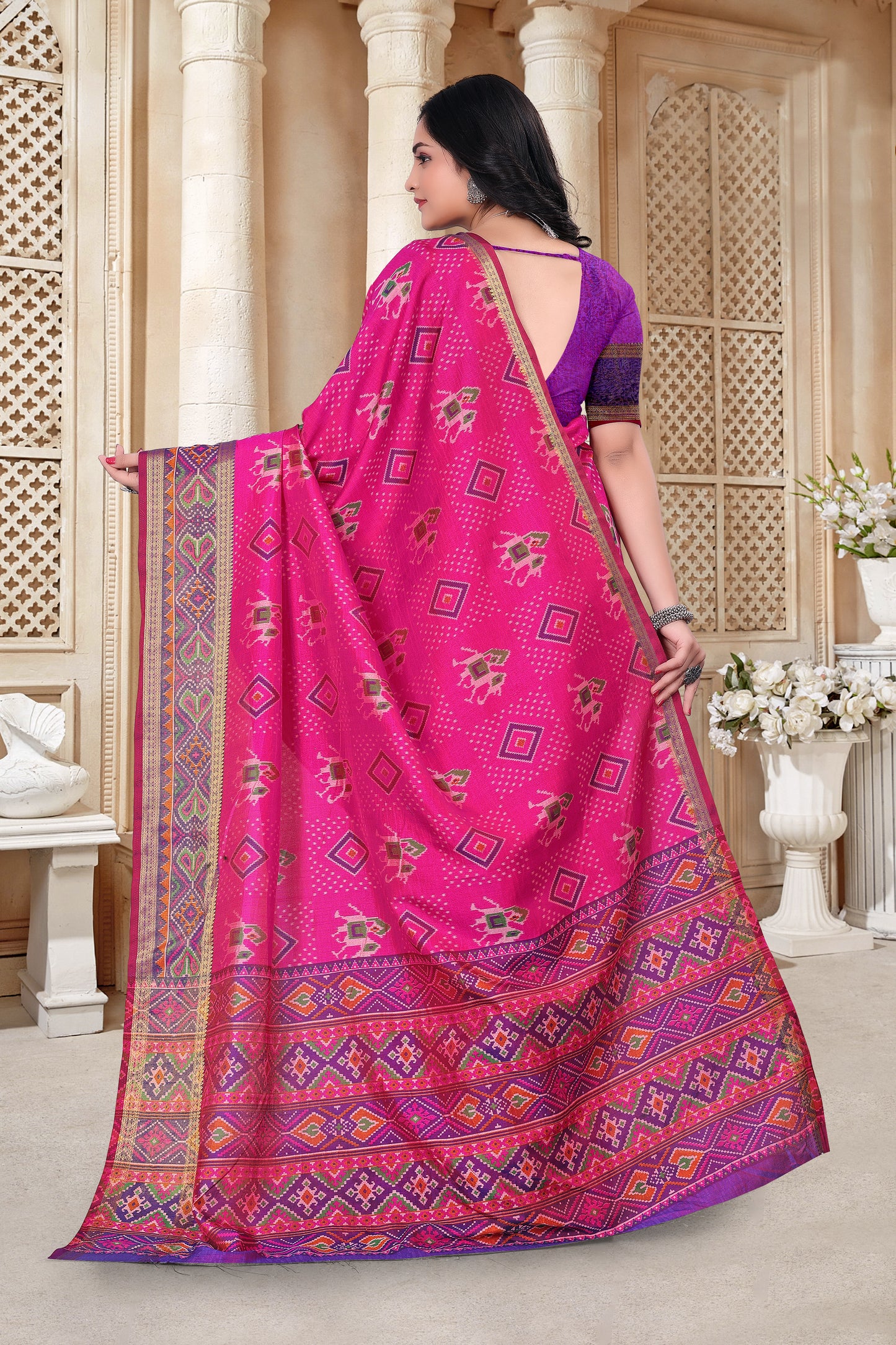 Surti Patola Sana Silk