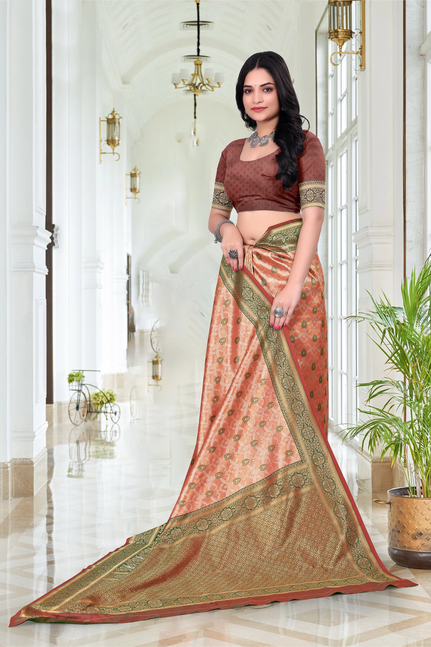Dharmovaram Designer Saree