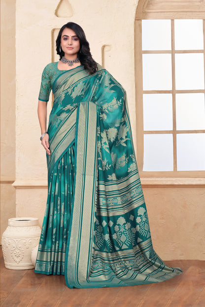 Braso Mill Print Saree