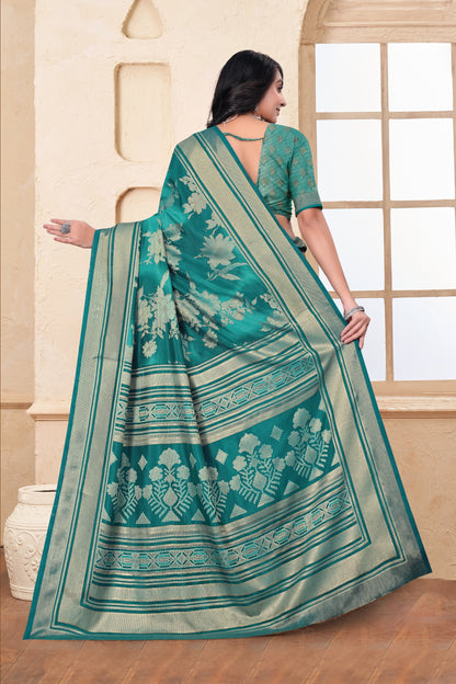 Braso Mill Print Saree