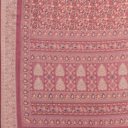 Viscos Sana Silk Printed Saree