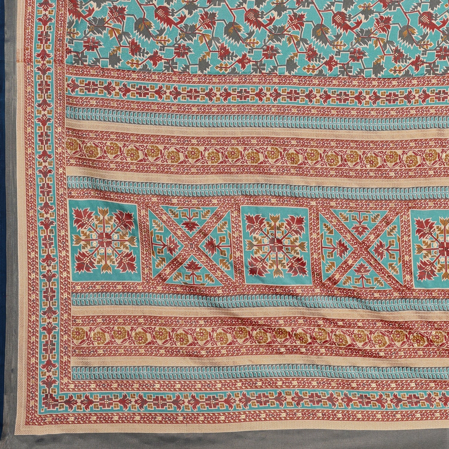 Braso Mill Print Saree