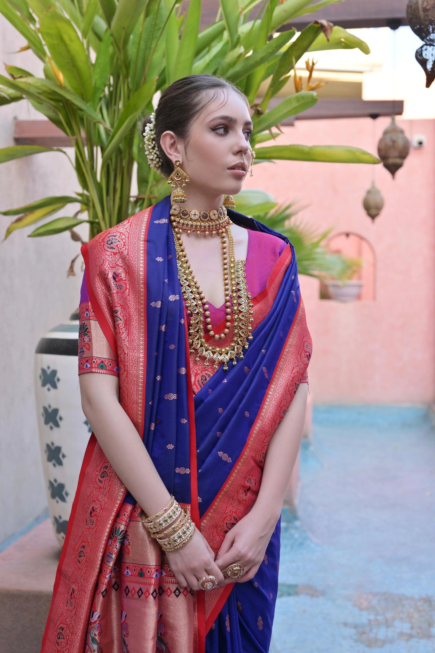 Soft Banarasi Silk Paithani Saree