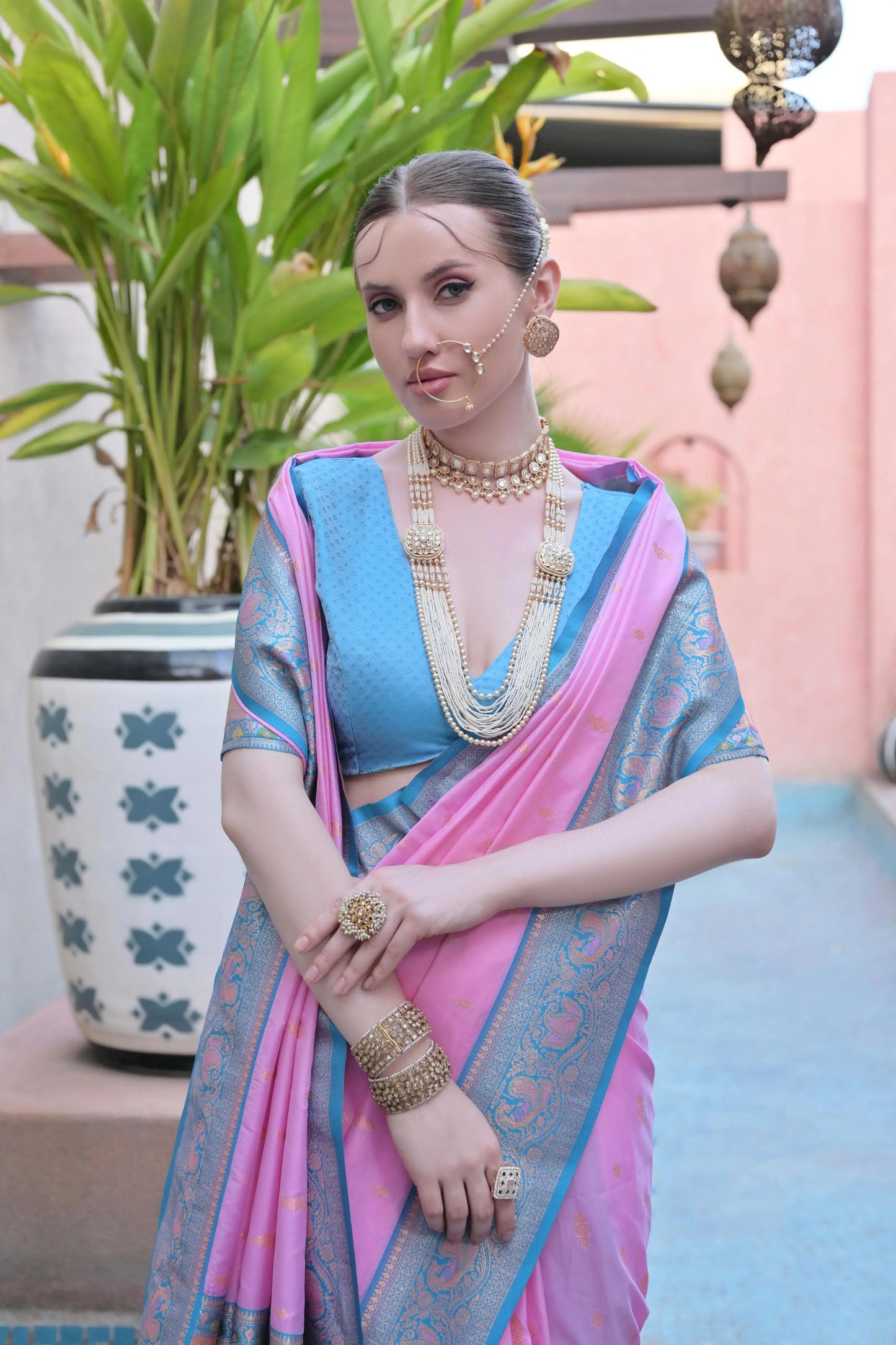 Soft Banarasi Silk Paithani Saree