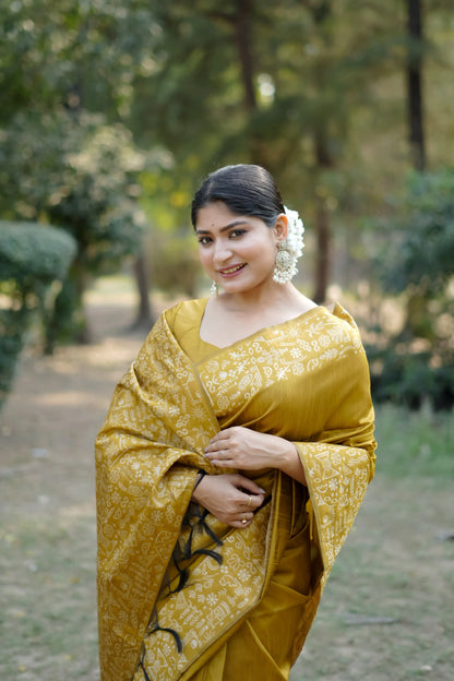 Handloom Raw Silk Saree