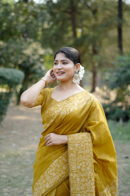 Handloom Raw Silk Saree
