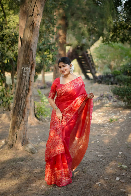 Handloom Raw Silk Saree
