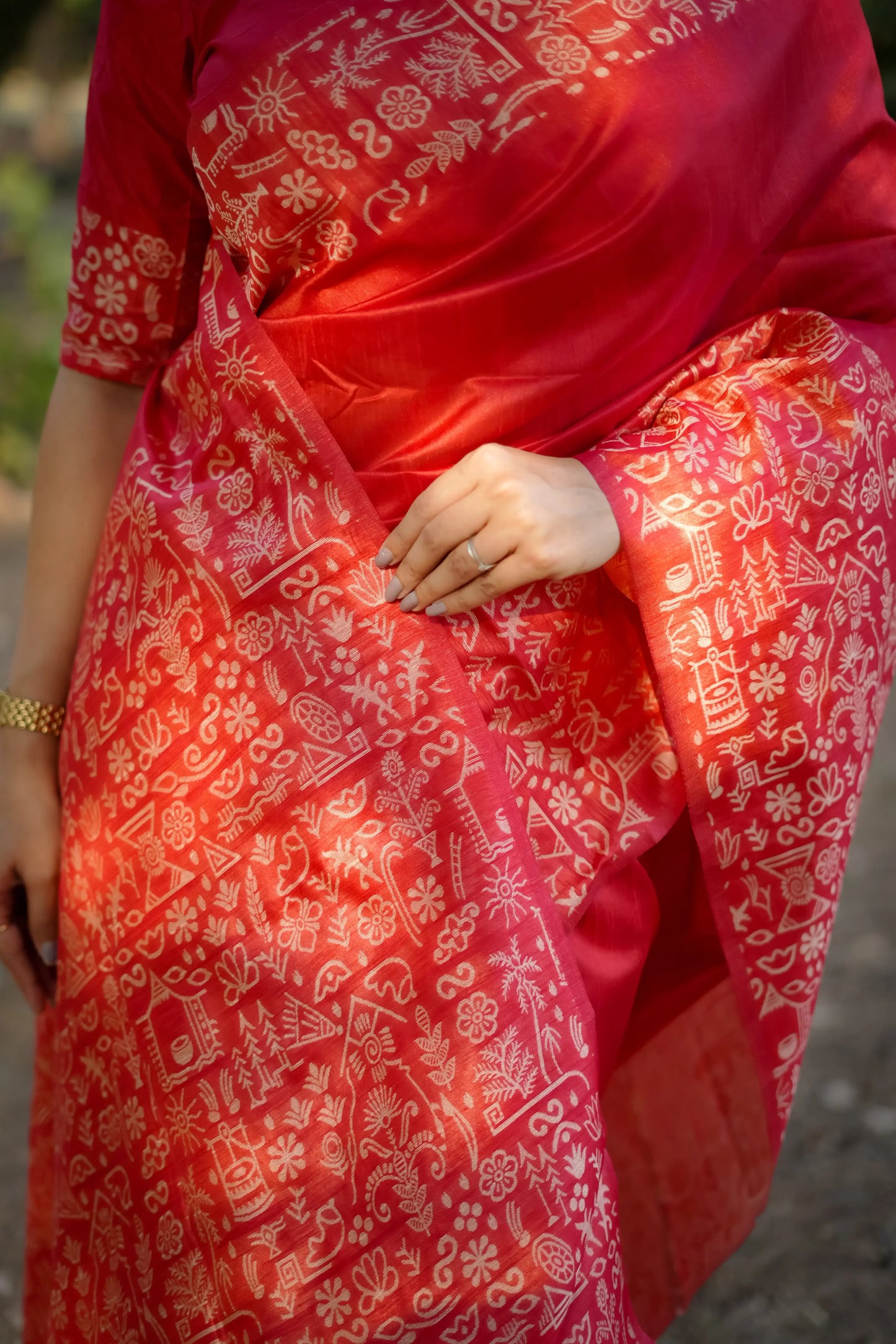 Handloom Raw Silk Saree