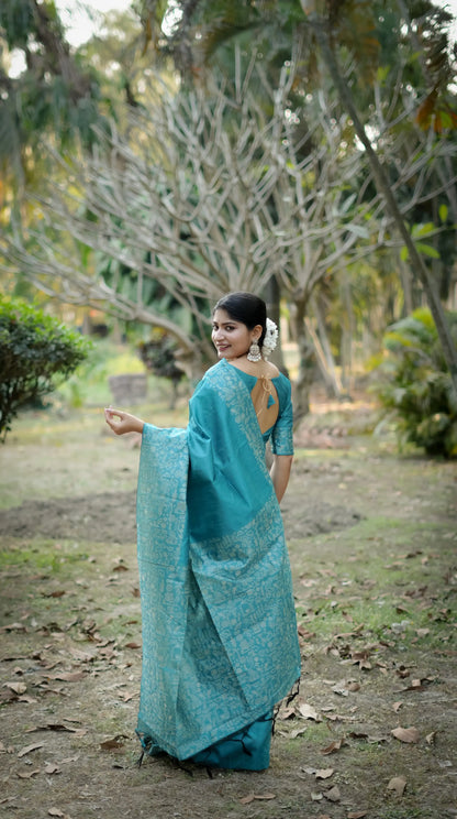 Handloom Raw Silk Saree