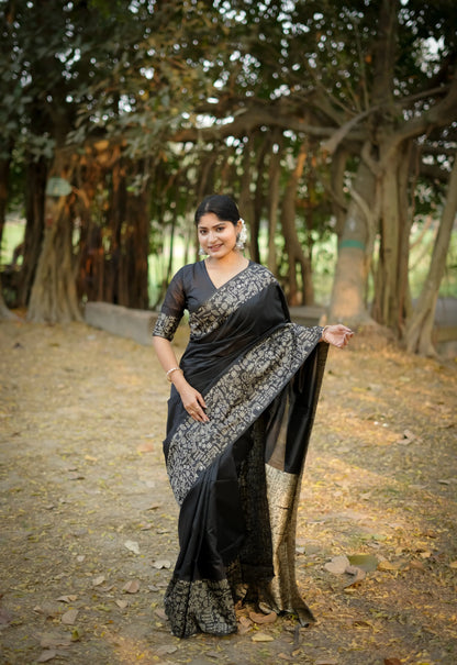 Handloom Raw Silk Saree