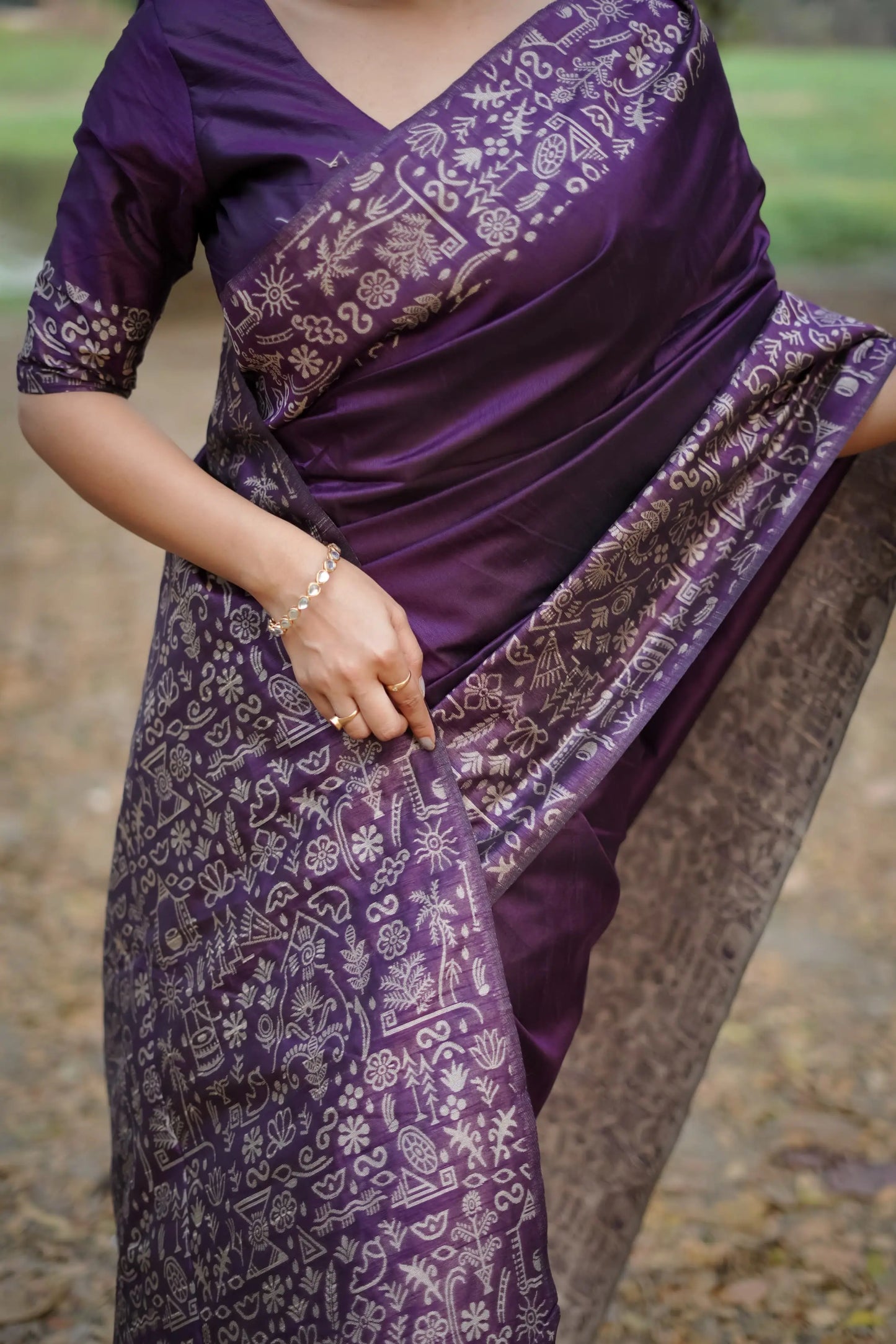 Handloom Raw Silk Saree