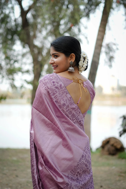 Handloom Raw Silk Saree