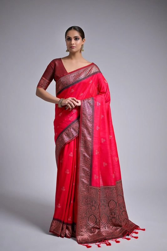 Soft Banarasi Soft Silk Saree