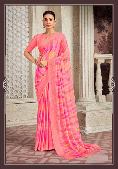 Star Chiffon Hits Printed Saree