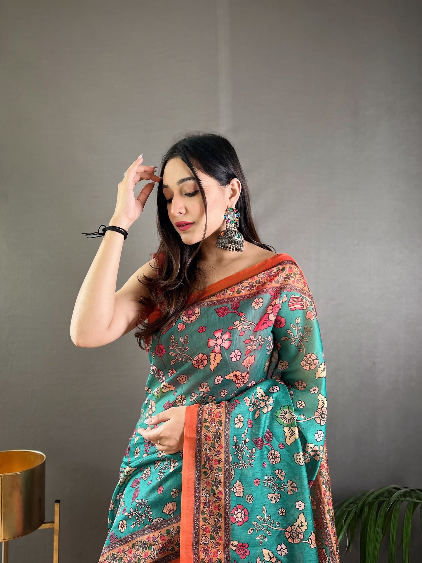Pure Malai Cotton Saree