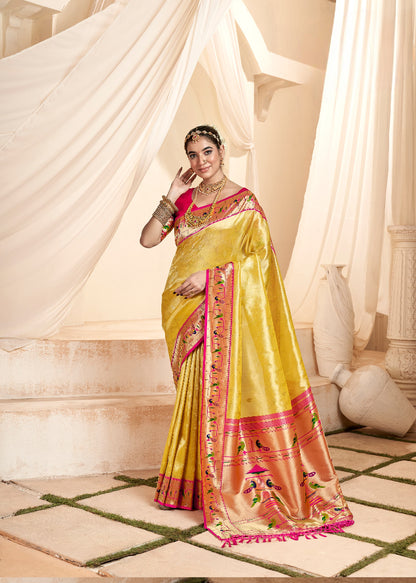 Mangalya Silk Paithani Saree