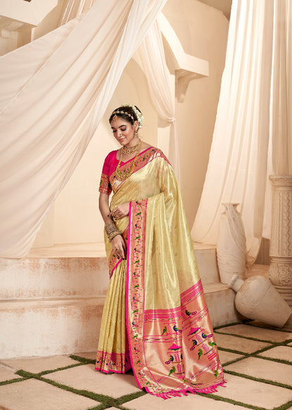 Mangalya Silk Paithani Saree
